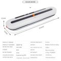 Food Vacuum Sealer Best Automatic Commercial Household Vacuum Food Sealer Packaging Machine With 10pcs Food Saver Bags. 