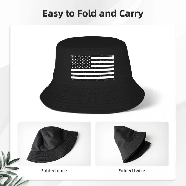 Custom%20Grunge%20American%20Flag%20Bucket%20Hat%20Men%20Women%20United%20States%20USA%20Stars%20Stripe%20Outdoor%20Sun%20Summer%20Camping%20Cap%20-%20Image%203