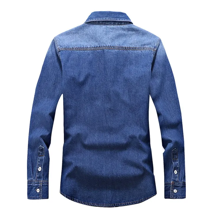 2022%20Spring%20Autumn%20High%20Quality%20Denim%20Shirt%20Men%20Casual%20Long%20Sleeve%20Fit%20Slim%20Personality%20Pocket%20Black%20Blue%20Jean%20Shirts%20-%20Image%208