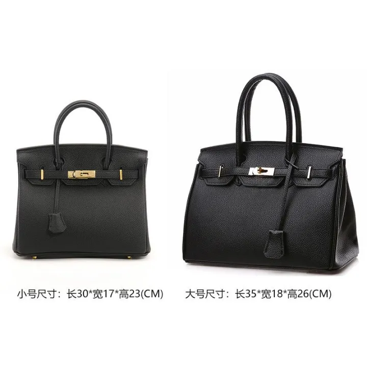 Big%20Bag2023New%20Women's%20Bag%20Large%20Capacity%20Handbag%20Shoulder%20Crossbody%20Bridal%20Wedding%20Bag%20Litchi%20Pattern%20Birkin%20Bag%20-%20Image%207