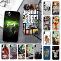 【Pioneer Gong】Rockstar gta 5 Grand Black Soft Shell Phone Case Capa for iPhone 13 12pro max 11 pro XS MAX 8 7 6 6S Plus X 5 5S SE 2020 XR. 
