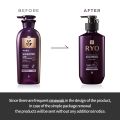 RYO Hair Strength Expert Care Shampoo for Oily Scalp (Korea) - 400ml. 