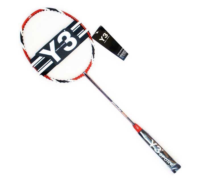 Taiwan Y3 Brand New 001 Full Carbon Badminton Racket (FCBM-05)