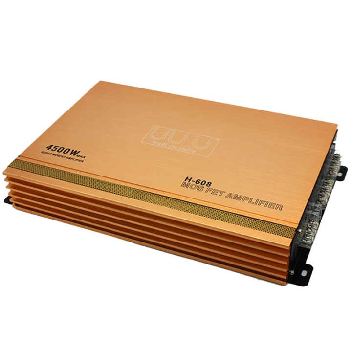 4500W Car Audio Amplifier Four-Channel High Power Amplifier