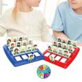 Guessing Who Game Fun Family Board Game for Party Prop Children Family Game. 