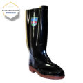 PVC Water Proof Rubber Gum Boot - Black. 