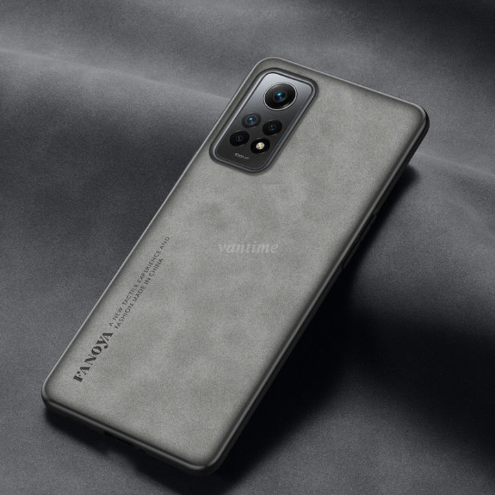 Vantime%20for%20Xiaomi%20Redmi%20Note%2012%20Pro%204G%20Case%20Soft%20Pure%20Leather%20Slim%20Matte%20Back%20Cover%20-%20Stylish%20design%20-%20Image%204