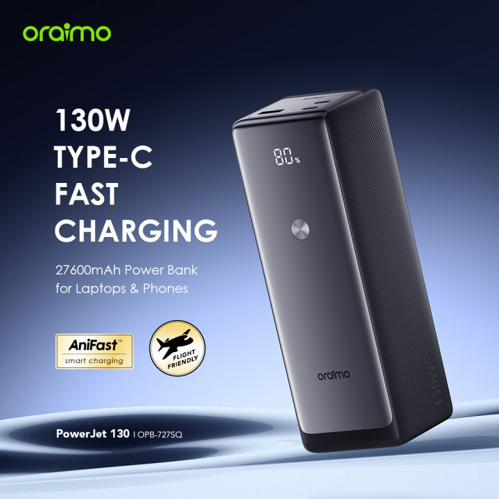 PowerJet 130 27600mAh 130W Fast Charging Power Bank