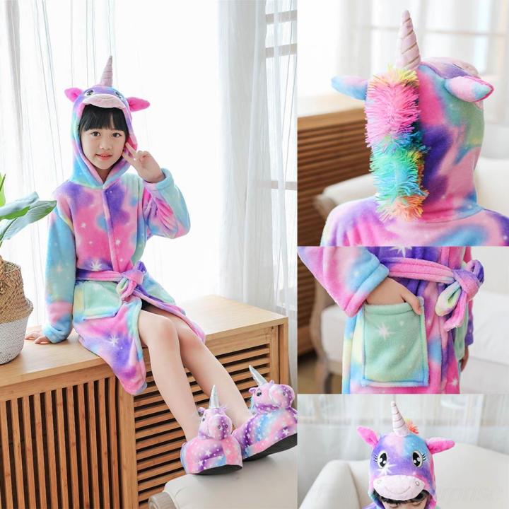 Pink%20Princess%20Bath%20Robe%20for%20Girls%203%204%205%206%207%208%209%2010%2011%2012%20Years%20Unicorn%20Kids%20Bath%20Towel%20Robe%20Fashion%20Winter%20Toddler%20Girl%20Bathrobe%20-%20Image%203
