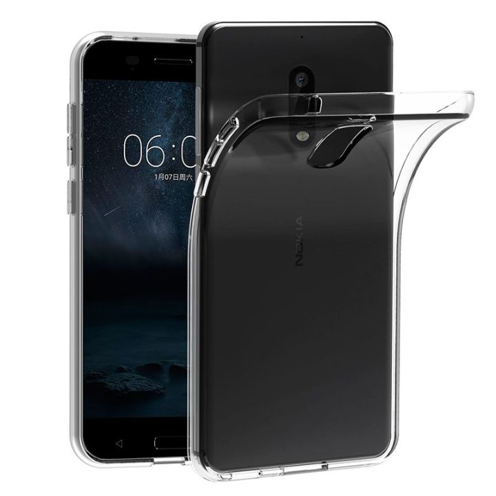 Nokia%206%20-%20Premium%20Silicone%20Case%20Crystal%20Clear%20Soft%20TPU%20Ultra-Thin%20Transparent%20Flexible%20Protective%20Mobile%20Phone%20Back%20Cover%20-%20Phone%20Back%20Cover%20(Back%20Case%20Cover%20For%20Smartphone)%20-%20Image%202