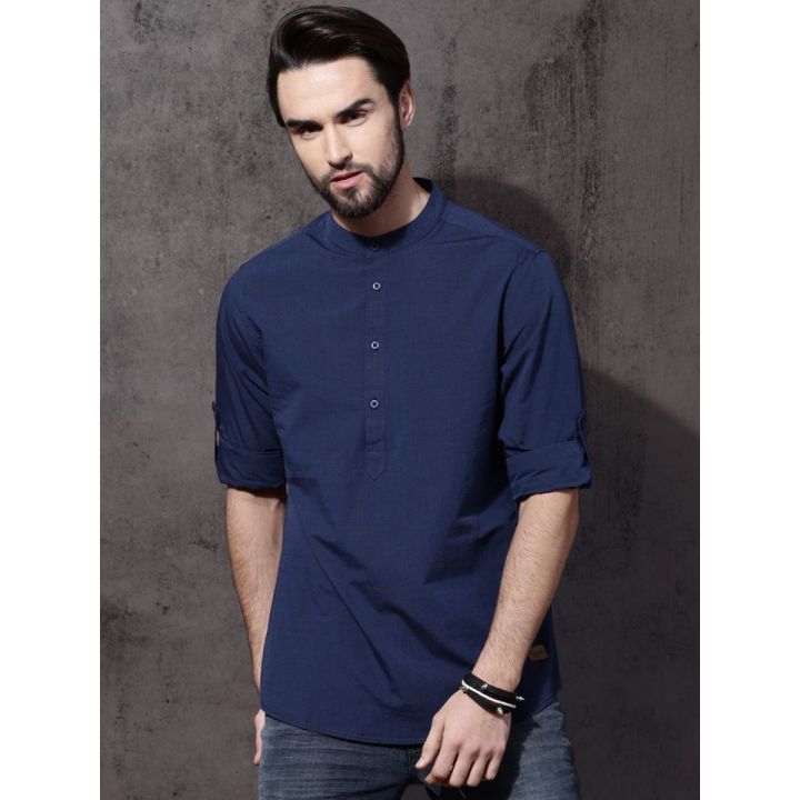 Navyblue Trendy, Cotton Casual Shirt,Katua. Fotua ,Shirt For Men summer shirt