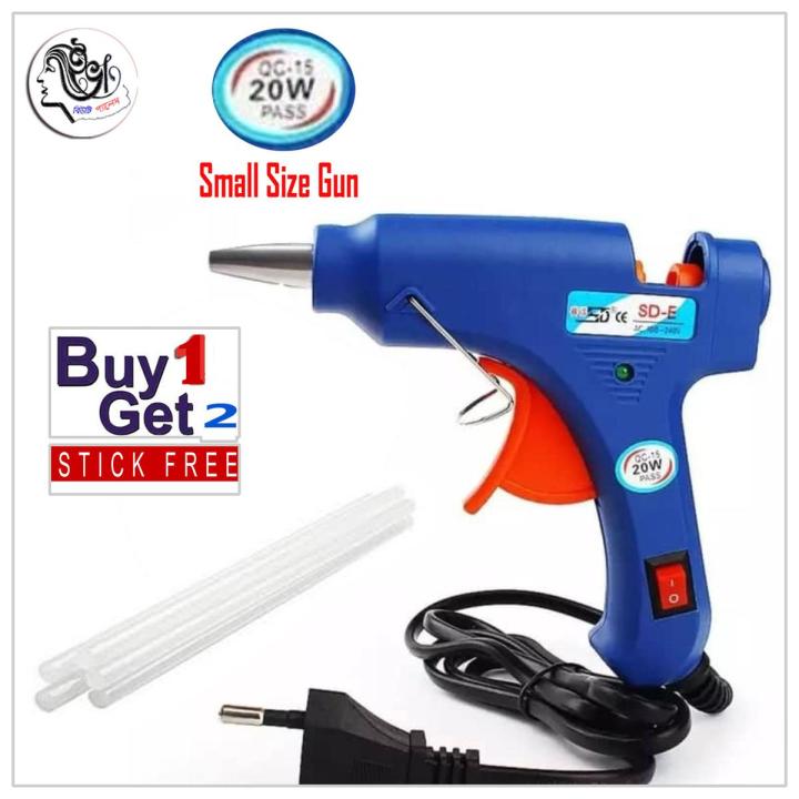 20W Hot Glue Gun with 2 pcs Glue Sticks