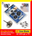 6Pcs Mini Circular Saw Blade Set for Wood Aluminum Cutting.