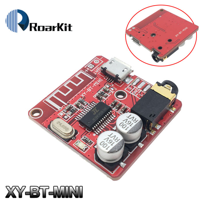 RUIZHI 2 Moduli Bluetooth 4.1 Stereo VHM-314 – Ricevitore Wireless Per Altoparlanti, Alimentazione 3.7-5V, Supporto MP3/FLAC/WAV - 5