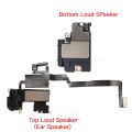 TOP - Bottom Loud Speaker Replacement For iPhone X XR XS Max Ear Speaker With Microphone Flex Cable.