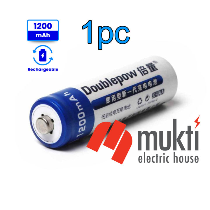 Doublepow%20Rechargeable%20AA%201200mAh%20NiMH%20Pencil%20Battery%20with%201200%20Cycle%20-%20Image%202