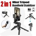 Portable Mini Tripod Handheld Foldable Phone Stabilizer Holder Stand for mobile and microphone. 