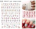 1PCS Cartoon Hello Kitty Nail Stickers Sanrio Nail Art Decoration Kulomi Cinnamon Dog 3D Stickers Nail Decals Press on Nails. 