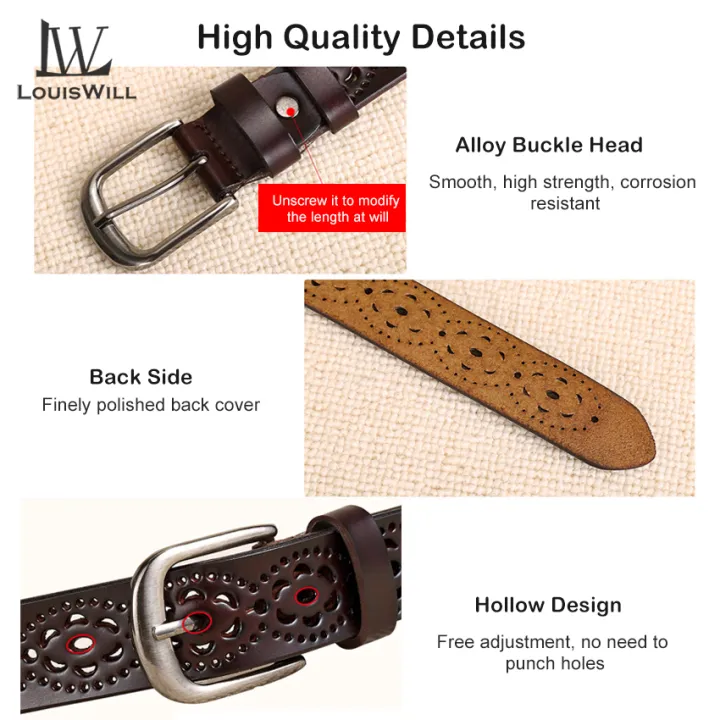LouisWill%20Belt%20Women's%20Leather%20Belt%20Ladies%20Fashion%20Belt%20Women%20Hollow%20Belt%20Women's%20All-Match%20Belt%20Casual%20Thin%20Waist%20Belt%20-%20Image%207