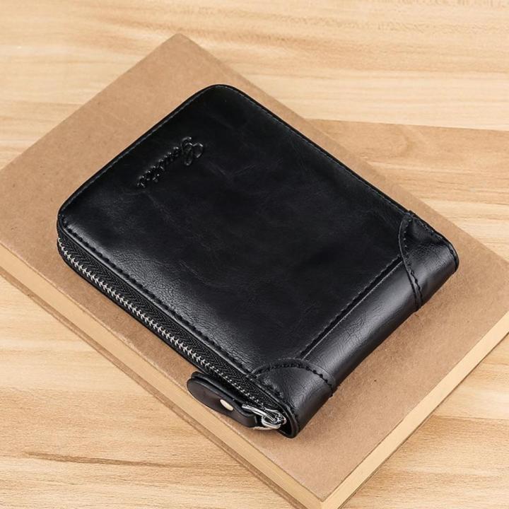 PU%20Men's%20Wallet%20Soft-touch%20Personalized%20Casual%20Leather%20Wallet%20Zipper%20Wallet%20for%20Use%20Gift%20for%20Men%20Business%20Essential%20Travel%20Accessory%20Fashion%20Accessory%20-%20Image%209