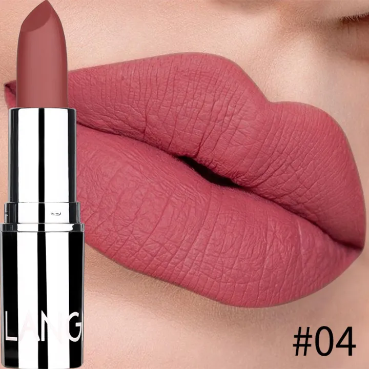 Langmanni%208-color%20silver%20matte%20lipstick%20non-stick%20cup%20long-lasting%20setting%20moisturizing%20moisturizing%20solid%20lipstick%20cross-border%20-%20Image%207