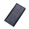 Fashion Long Wallet Multi-layer Card Case Driving License Cover Soft PU Leather Lychee Grain Credit Card ID Holder Ultra-thin Wallet for Men. 