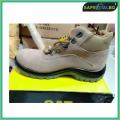 GAT Safety Shoe High Neck Best quality for Bikers, Construction & Industrial Work, Steel inside Sole & Steel Alloy cap in Toe for Heavy Safety & Slip Resistant Sole.