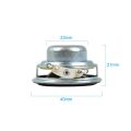AIYIMA 2Pcs 40MM Mini Audio Portable Speakers 16 Core 4 Ohm 5W Full Range Speaker Rubber Side NdFeB Magnetic Speaker.