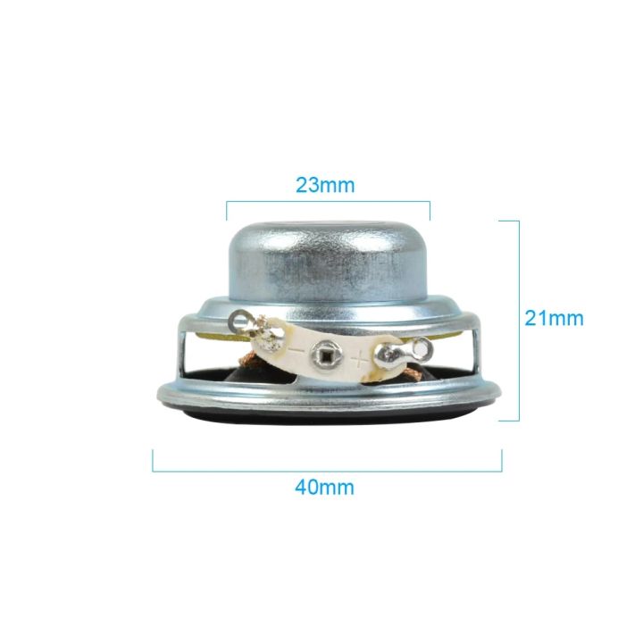 AIYIMA%202Pcs%2040MM%20Mini%20Audio%20Portable%20Speakers%2016%20Core%204%20Ohm%205W%20Full%20Range%20Speaker%20Rubber%20Side%20NdFeB%20Magnetic%20Speaker%20-%20Image%204