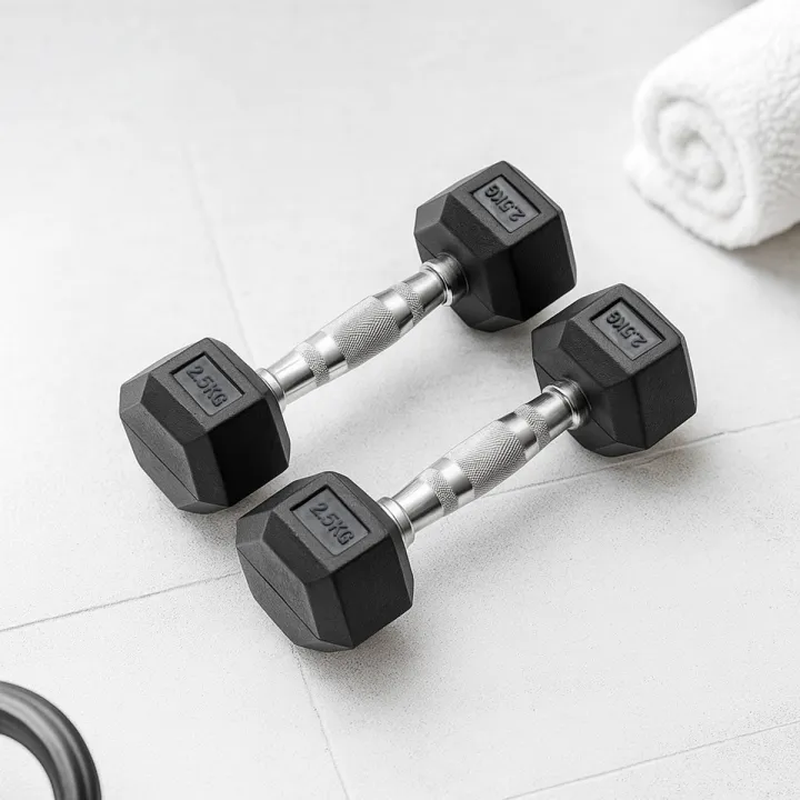 2.5kg%20Hex%20Dumbbell%202%20pcs%20-%20Sports%20&%20Fitness%20-%20Image%202