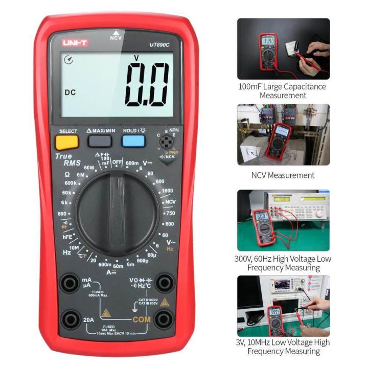 UNI-T%20UT890C%20Digital%20Multimeter%20True%20RMS%20Handheld%20Mini%20Universal%20Meter%20AC%20DC%20Voltmeter%20Ammeter%20High%20Accuracy%20Measure%20AC/DC%20Voltage%20Current%20Resistance%20Capacitance%20Frequency%20Temperature%20Diode%20Tester%20-%20Image%203