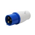 Dropshipping 16 Amp 3 Pin Industrial Plug+Socket 220-250V Weatherproof IP44 2P+E 3Phase 16A APR28. 