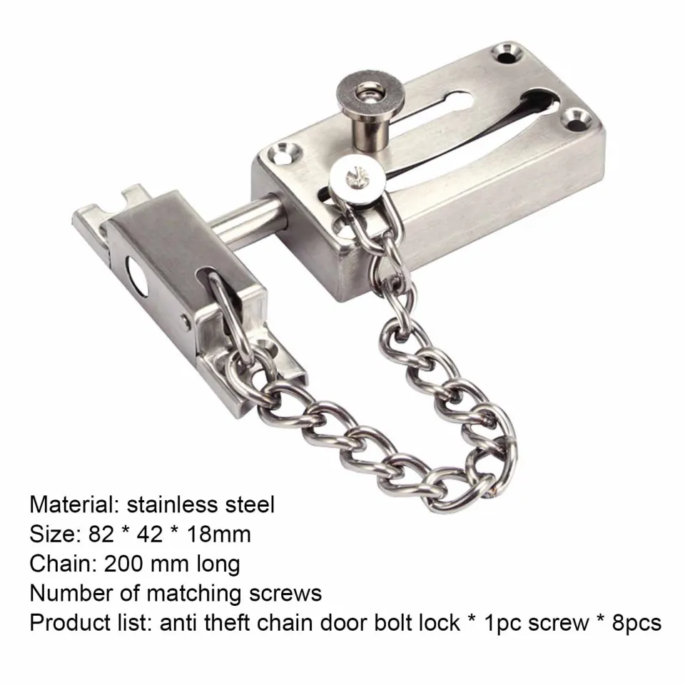 Nax Chain Lock Anti-Theft Stainless Steel Door Hardware Anti-Rust