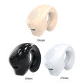 Single Wireless Earbuds Waterproof Clip On Headphones Noise Cancelling Stereo Headset with Mic for Workout Sports Running. 