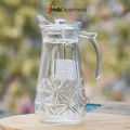 1 pcs Glass Water Juice Jug with Lid 1.7L capacity Y-35. 