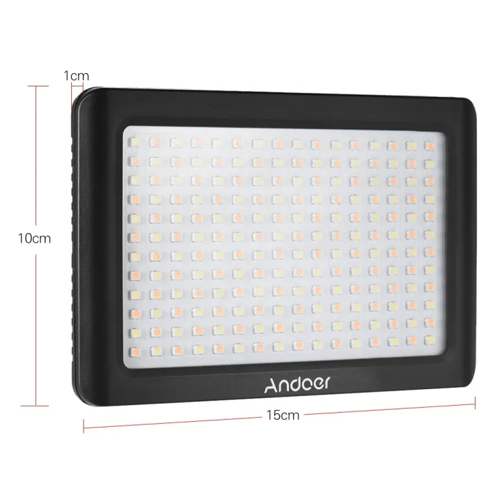 Mini%20Portable%20Dimmable%20Studio%20Video%20Photography%20LED%20Light%20Panel%20Lamp%203200K/6000K%20192pcs%20Beads%20for%20Canon%20Nikon%20DSLR%20Camera%20DV%20Camcorder%20-%20Image%208