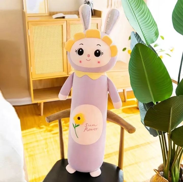 Sunflower%20Side%20pillow%20Cushion%20plush%20toy%20strip%20removable%20and%20washable%20children's%20big%20doll%20Side%20Long%20Pillow%20-%20Image%202