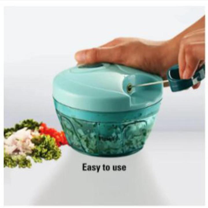 Mini Handy Plastic Chopper with 3 Blades