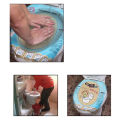 36 x 45cm Plastic Toilet Disposable Sticker Plunger Dredge Easy Fix Clogged Film Safe Clean Tool.