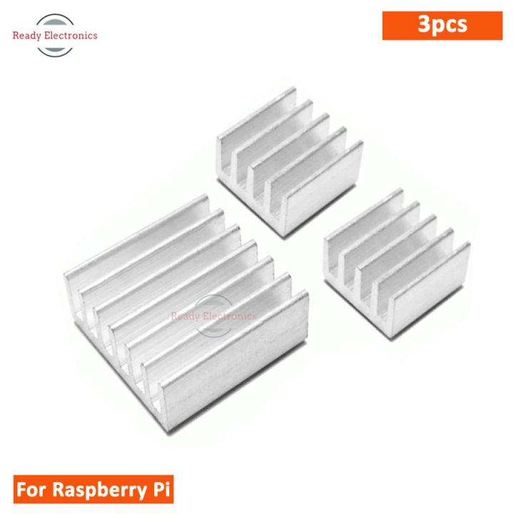 Heat sinks for Raspberry Pi- 3pcs | Daraz.com.bd