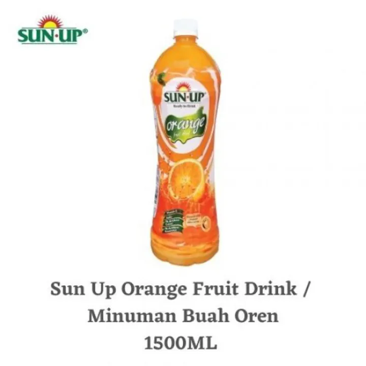 SUN UP ORANGE WITH PULP FRUIT DRINK,1.5L