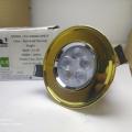 Tiger Power 5.5 Watt LED Spot Light(Golden Chrome Bright SMD).