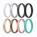 Fashionable Silicone Toe Rings For Women. 