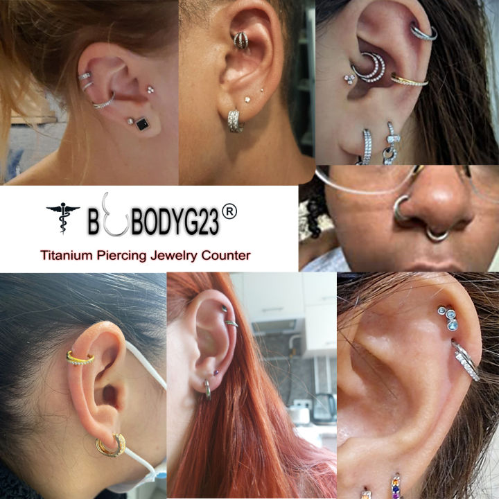 Nose%20Ring%20Piercings%20G23%20Titanium%20Daith%20Earring%2016G%20Hoop%20Septum%20CZ%20Clicker%20Hinged%20Segment%20Ear%20Cartilage%206/8/10/12mm%20-%20Image%205