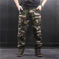 Men's  Pants Cotton  Cargo  Pants Multi cket  Hop Joggers Streetwear Overalls   Trousers 44. 