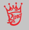 King sticker. 
