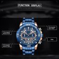 NAVIFORCE NF9175 Stainless Steel Chronograph Watch For Men.