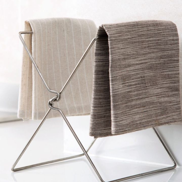 Stainless%20Steel%20Garbage%20Bag%20Shelf%20Home%20Kitchen%20Countertop%20Folding%20Trash%20Bag%20Bracket%20Holder%20Organizer%20Dishcloth%20Towel%20Rack%20%EB%B6%84%EB%A6%AC%EC%88%98%EA%B1%B0%20-%20Image%204