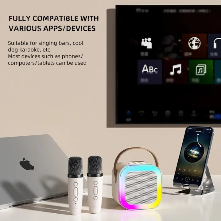 Portable%20wireless%20microphone%20all%20in%20one%20Bluetooth%20audio%20device%20GAW-K12%20smart%20mini%20sound%20home%20subwoofer%20-%20Image%207