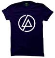 Linkin Park Navy Blue Cotton Short Sleeve T-Shirt For Men - T Shirt - T Shirt. 